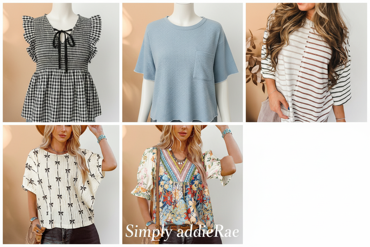 Best Casual Tops for Everyday Moms | Simply addieRae