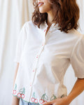 Cherry Cute Button Down
