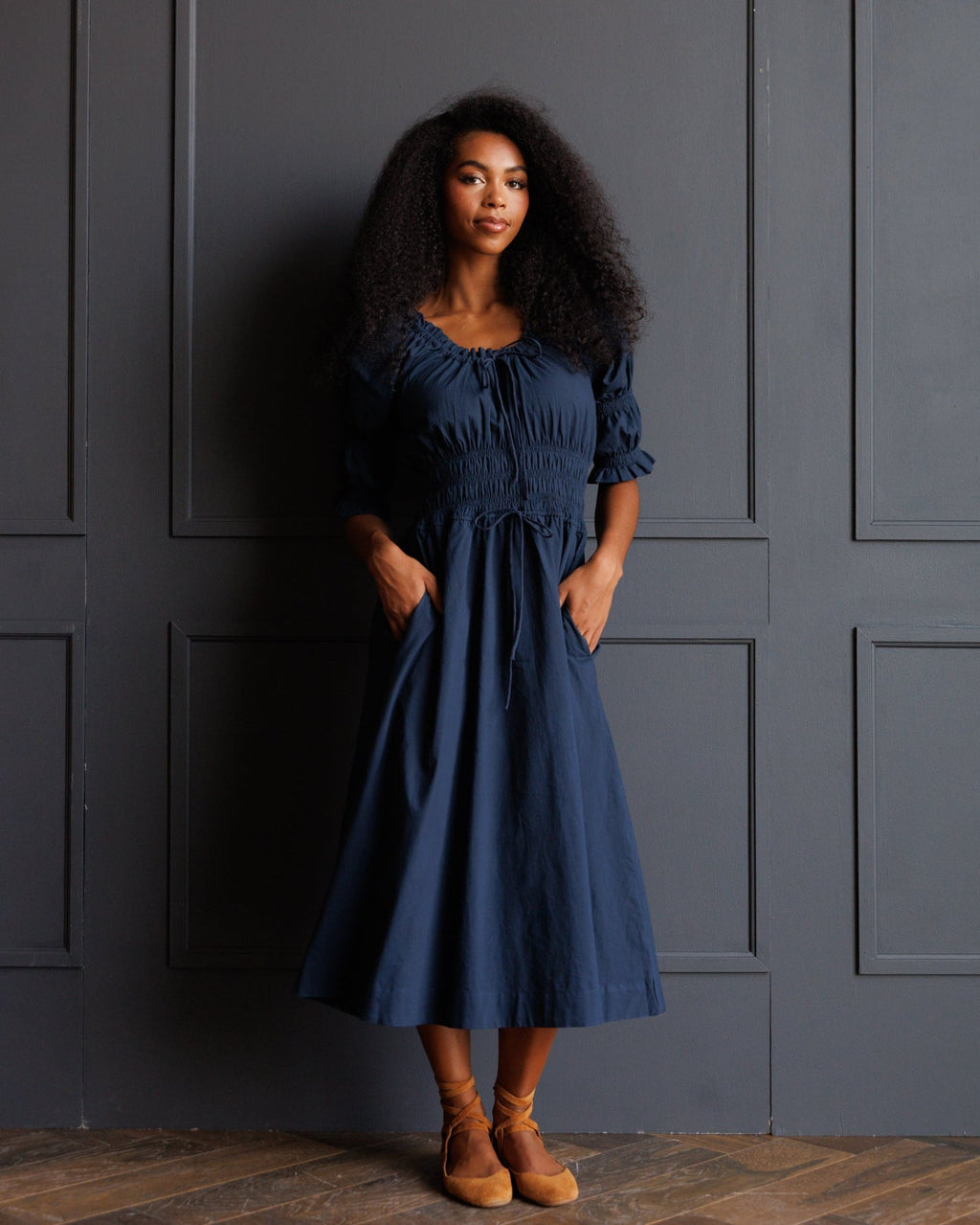 Long Way Home Dress, Blue Nights
