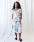 Layered Floral Dress