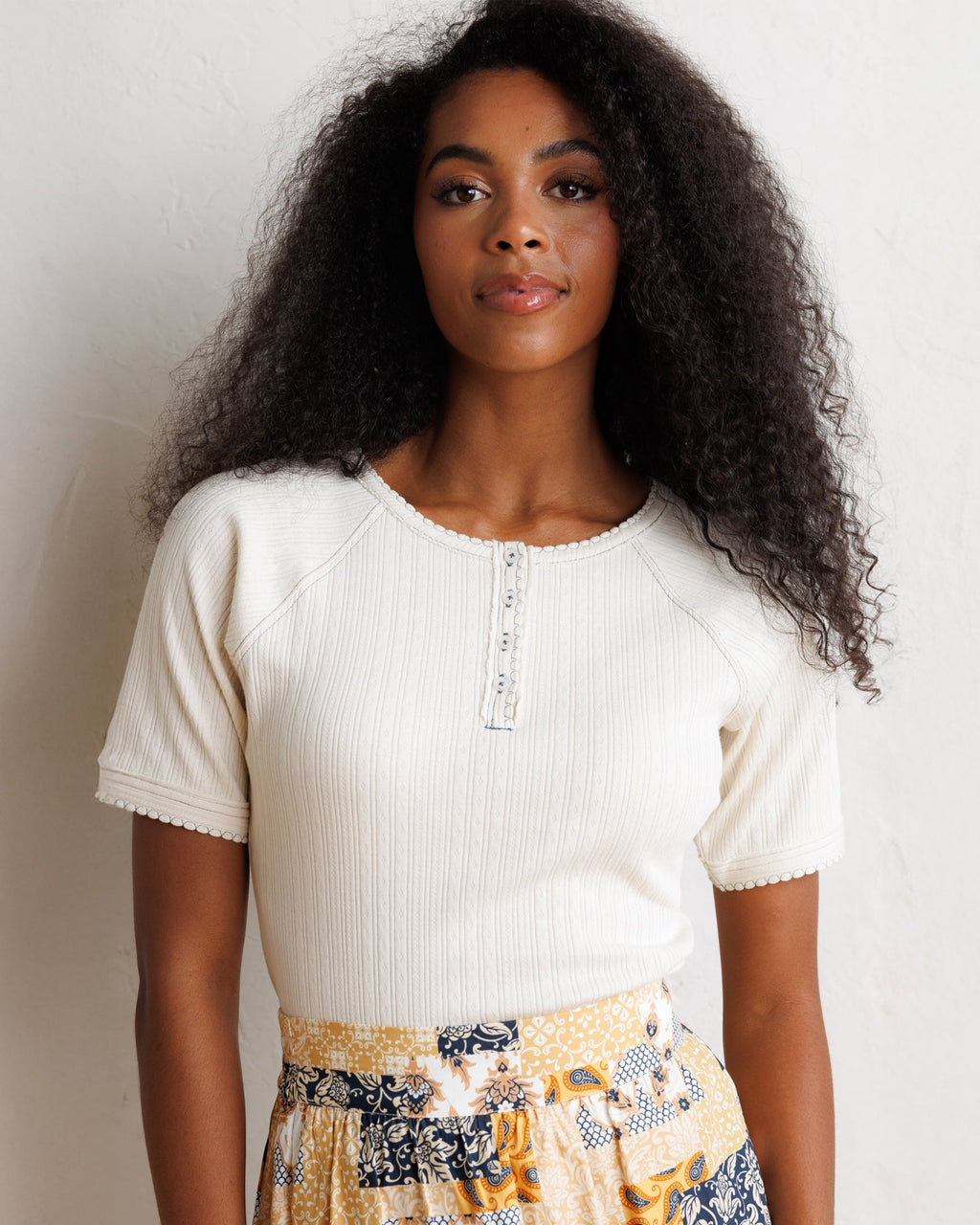 Pointelle Pretty Top