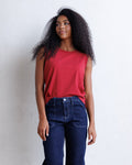 Oversized Relaxed Crewneck Tank