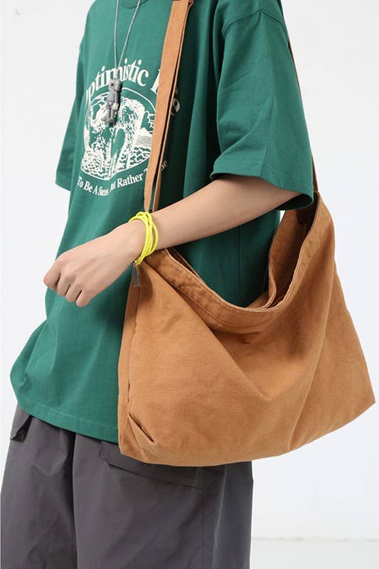 Canvas Crossbody Shoulder Bag