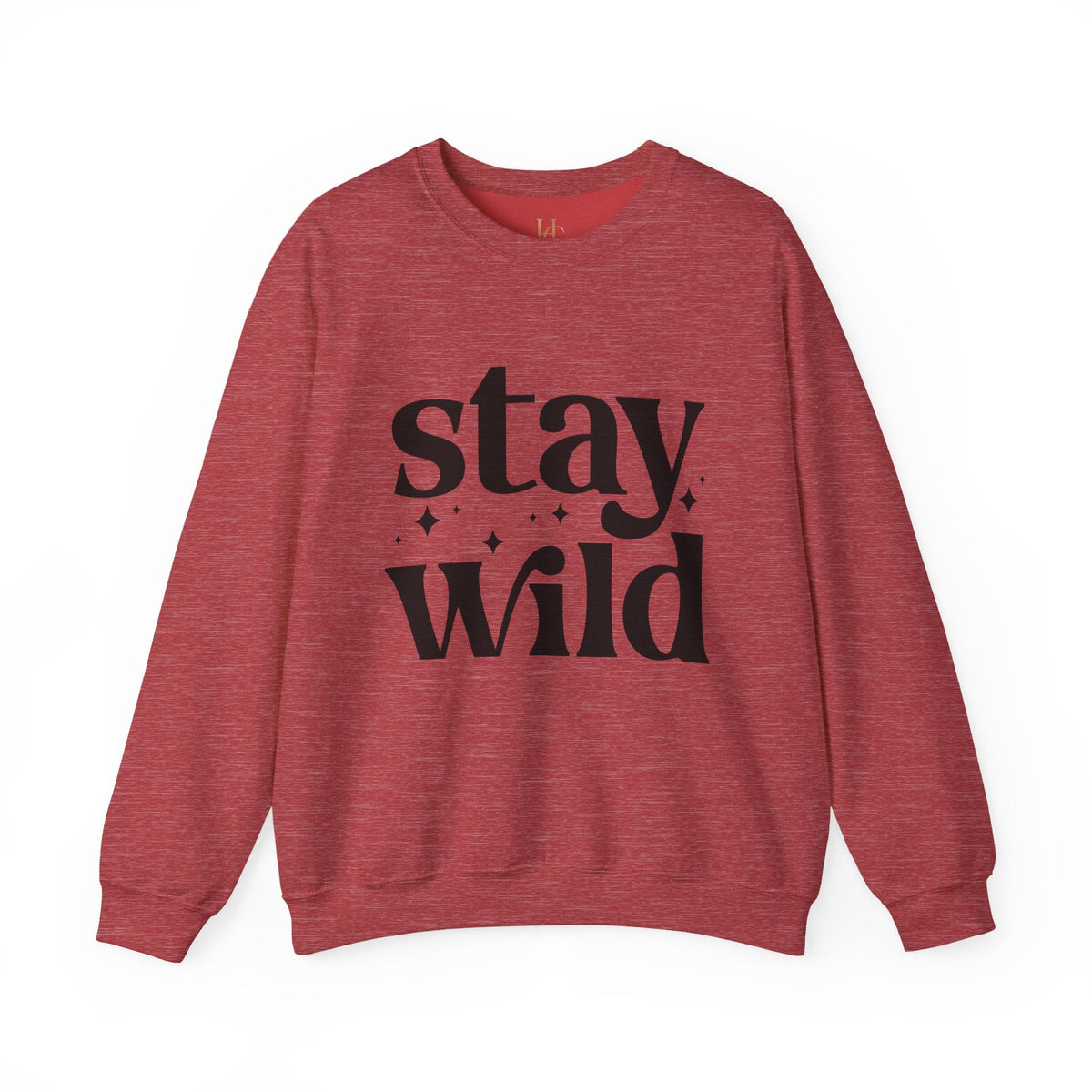 Stay Wild Graphic Unisex Crewneck Sweatshirt