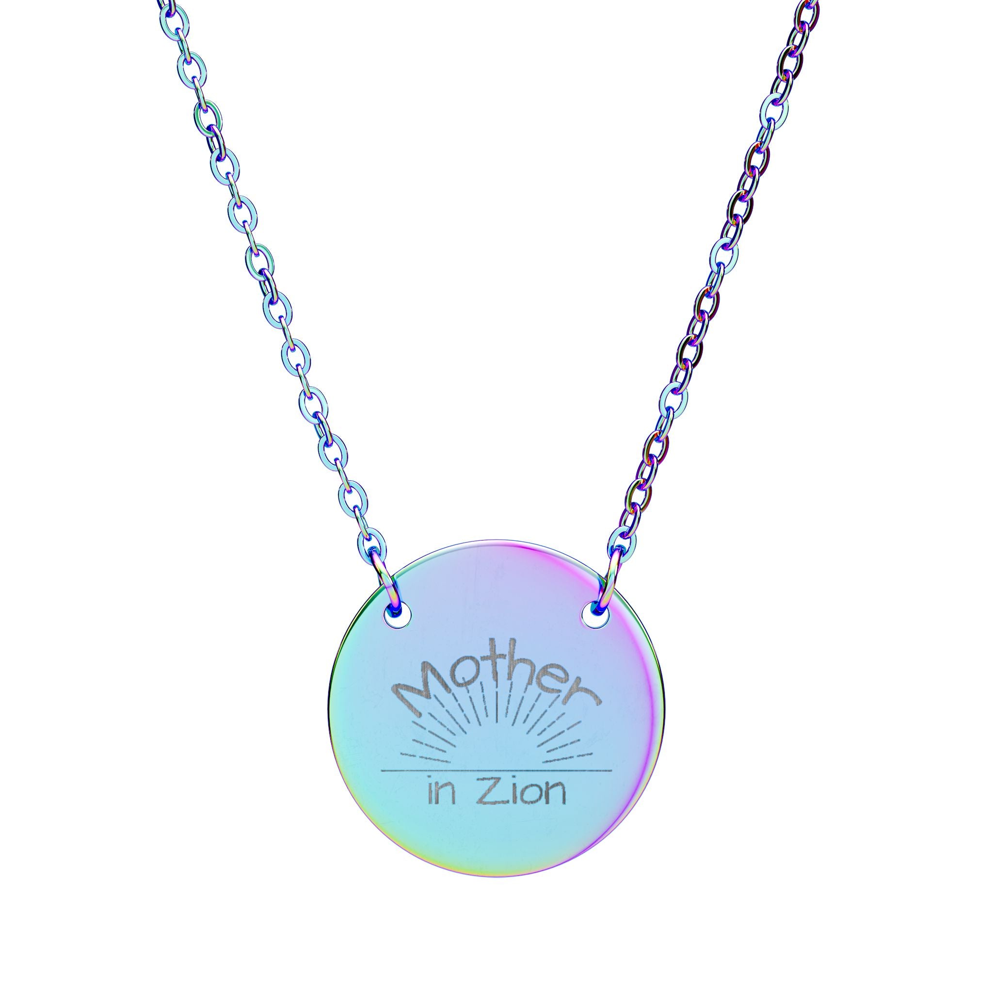 Mother in Zion Circle Necklace