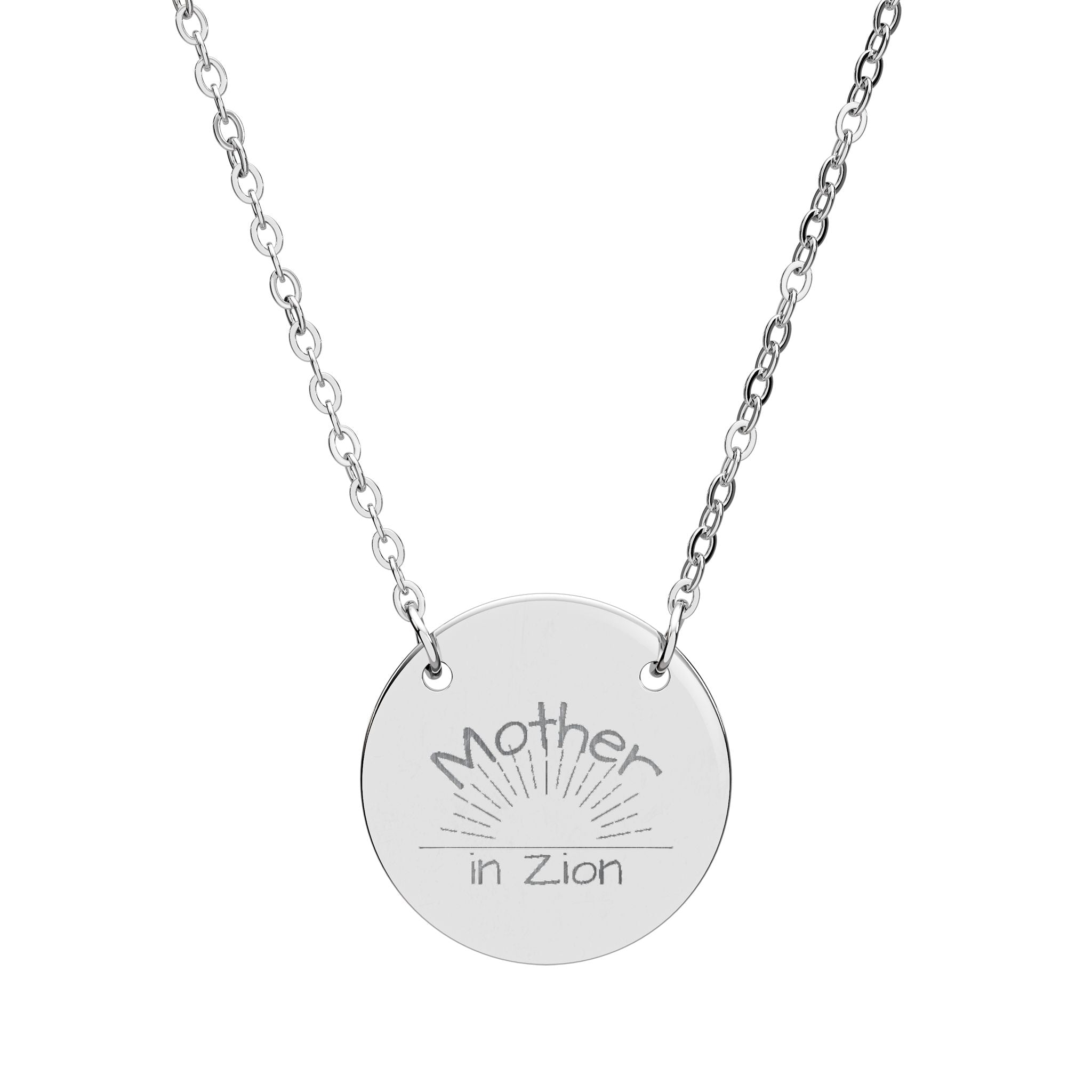 Mother in Zion Circle Necklace