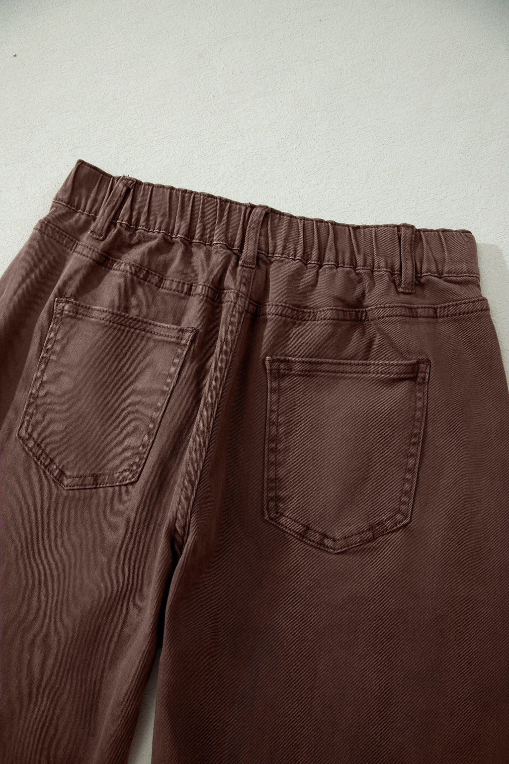 Mid-Rise Square-Pocket Ankle-Length Barrel Jeans