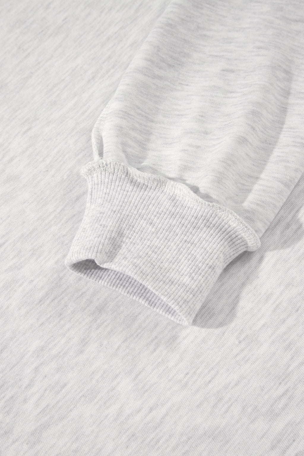 Light Grey FAITH Polka-Dot High-Neck Sweatshirt