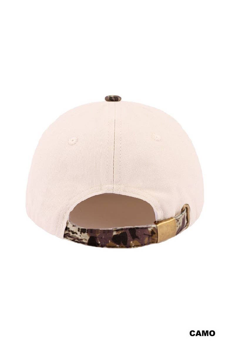 "Raising Believers" Two-Tone Cotton Cap