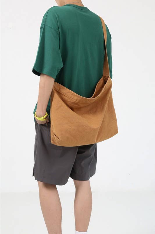 Canvas Crossbody Shoulder Bag