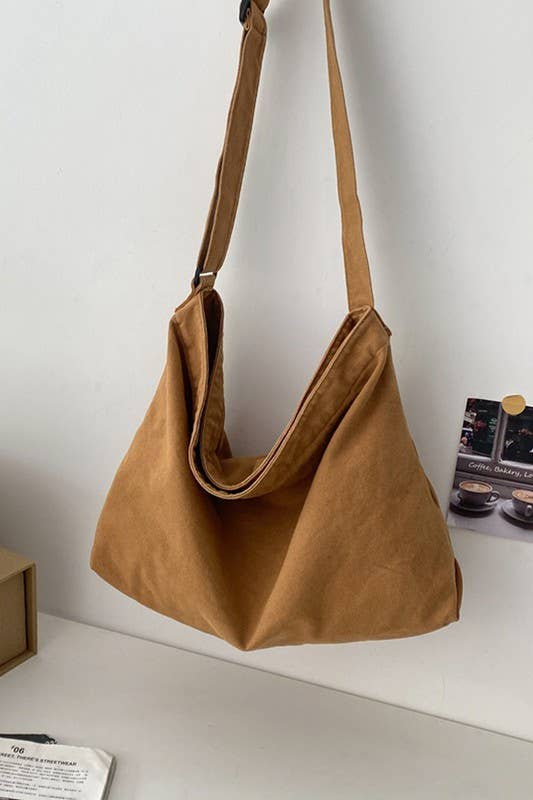 Canvas Crossbody Shoulder Bag
