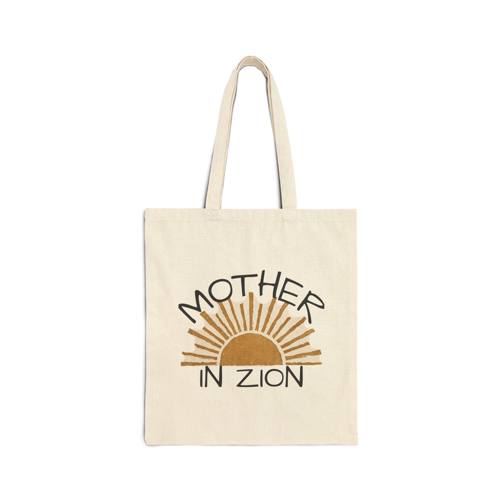 Mother in Zion Canvas Tote Bag