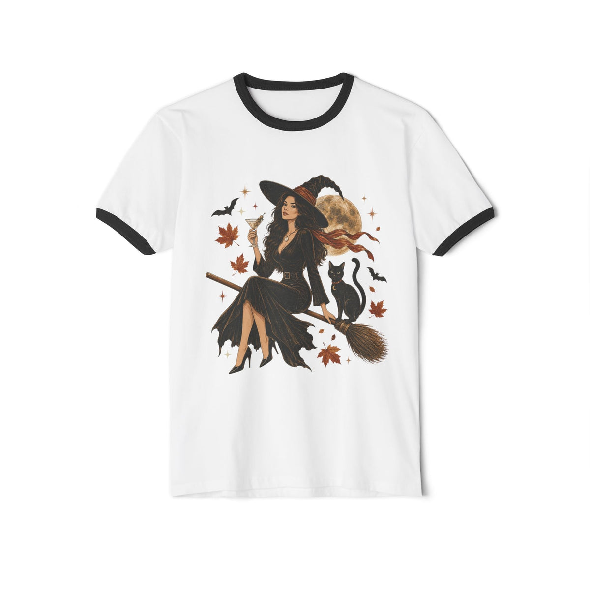 Midnight Martini Ringer Tee