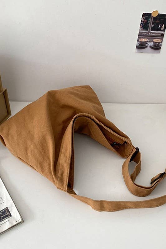 Canvas Crossbody Shoulder Bag