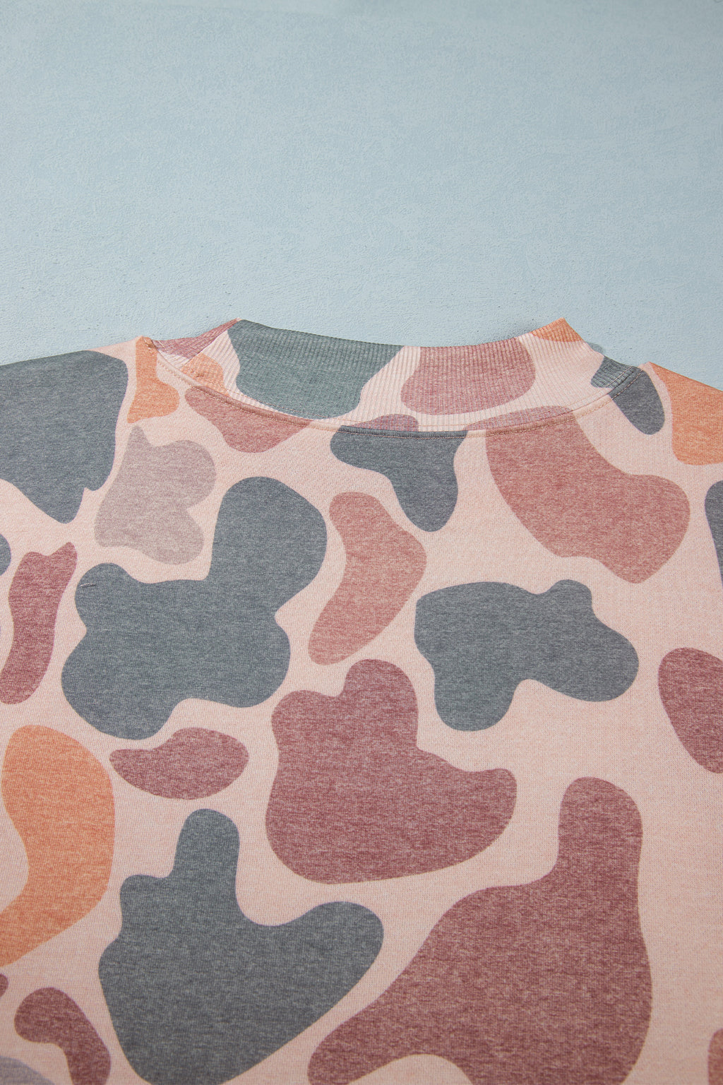 Plus-Size Camo HOWDY Crewneck Sweatshirt