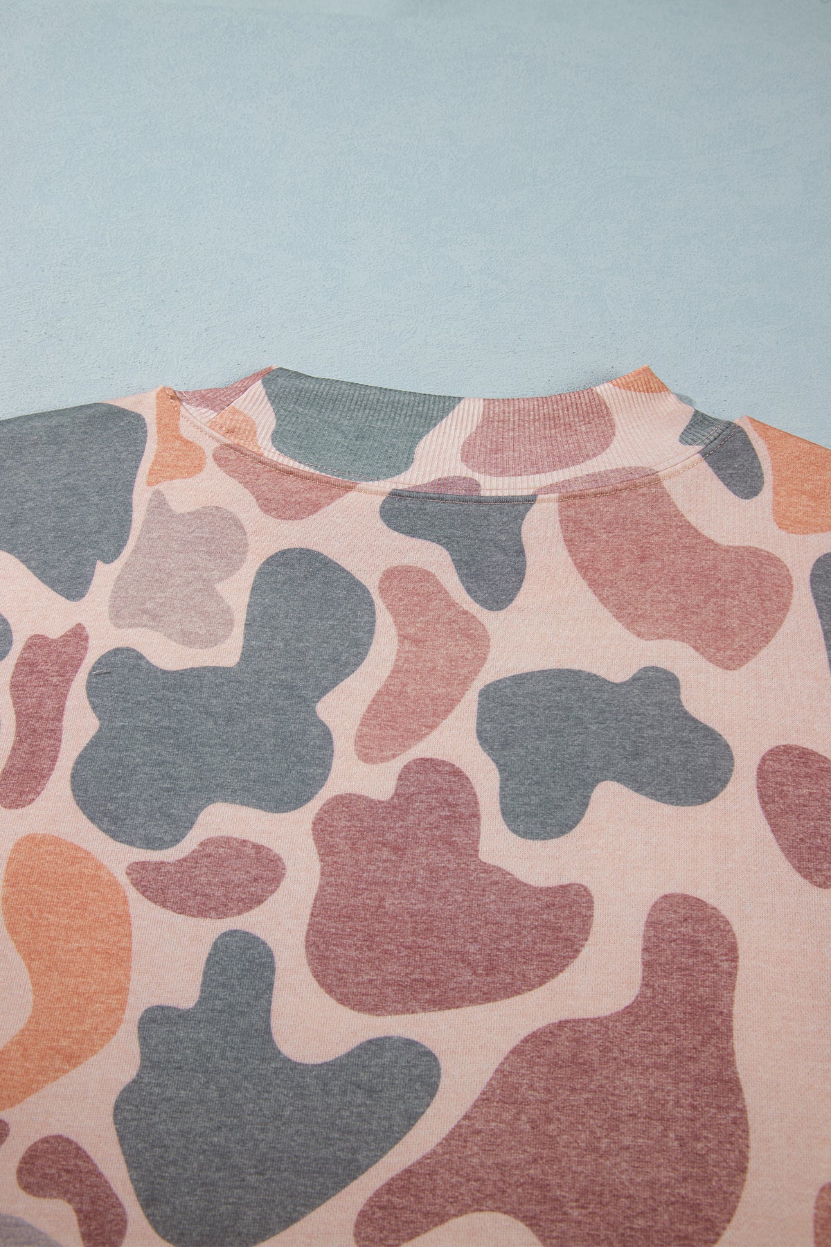 Plus-Size Camo HOWDY Crewneck Sweatshirt