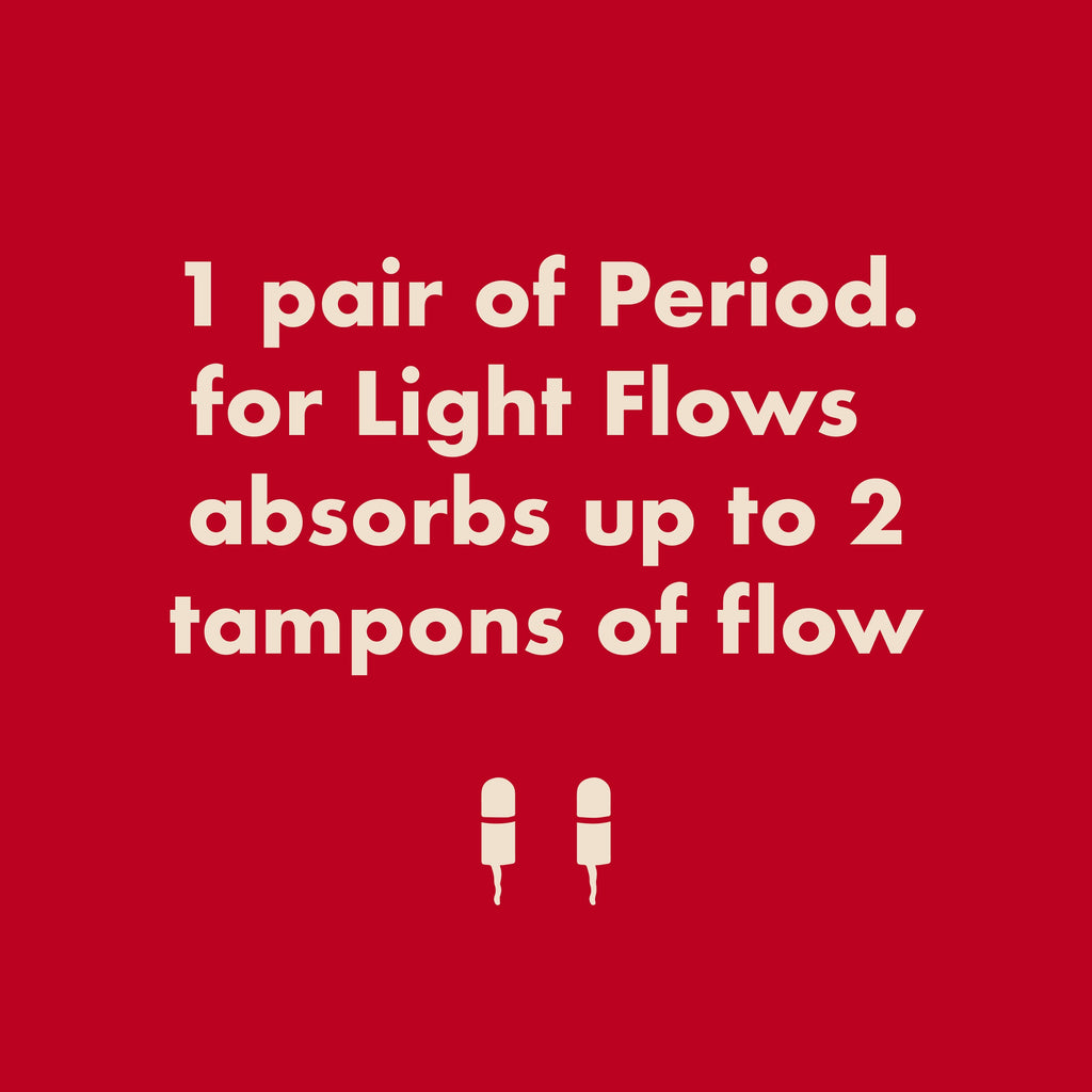 The Thong Period. in SportyStretch™ For Light Flows