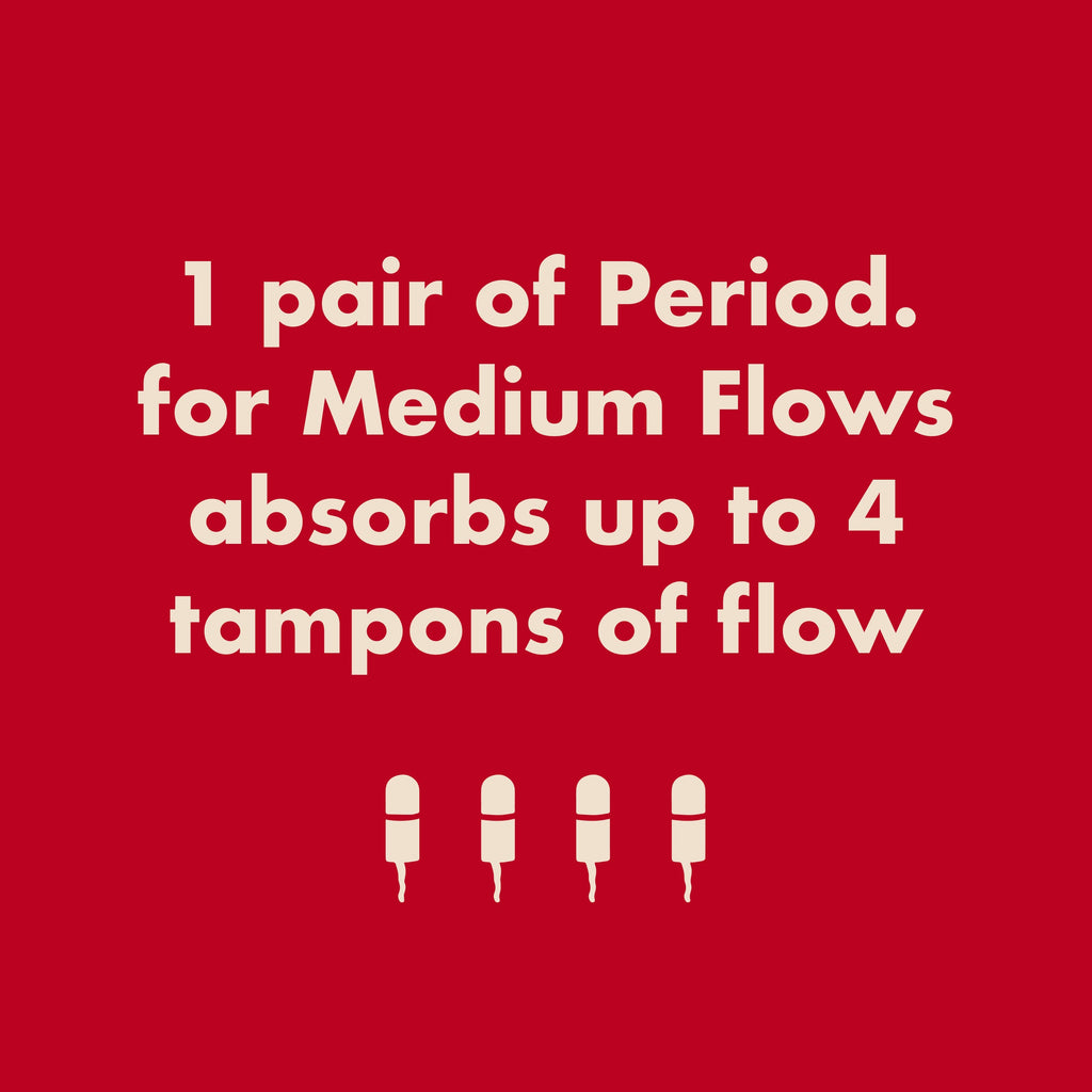 The High Waisted Period. in Microfiber For Medium Flows