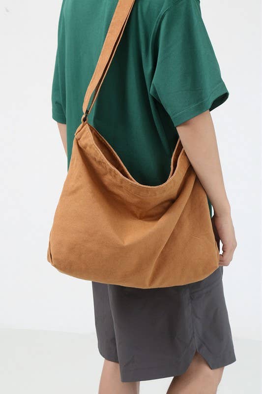 Canvas Crossbody Shoulder Bag