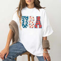 USA Floral T-Shirt
