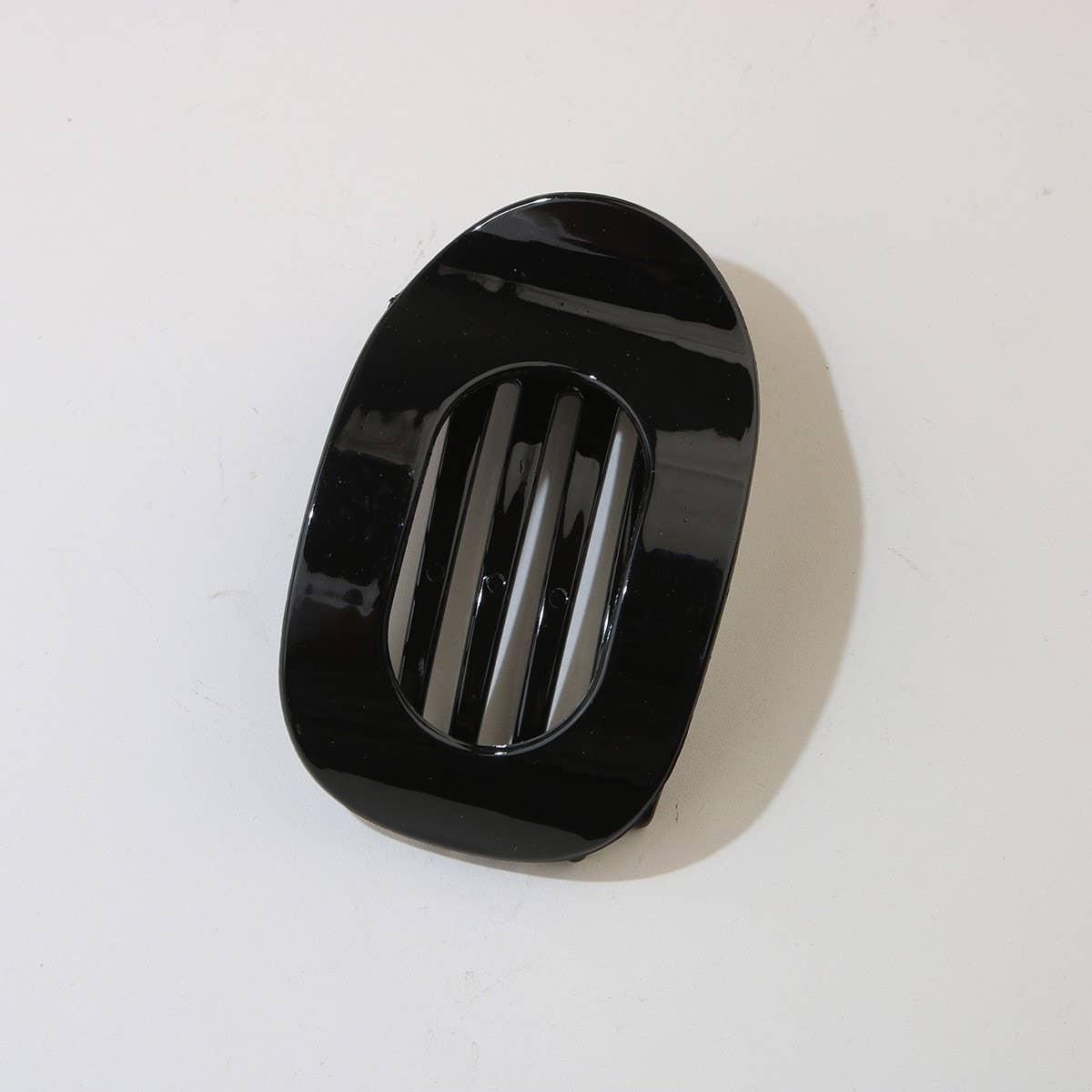 Oval Matte Hair Claw Clip — Strong Grip