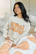 Spooky Season Cream Graphic Sweatshirt