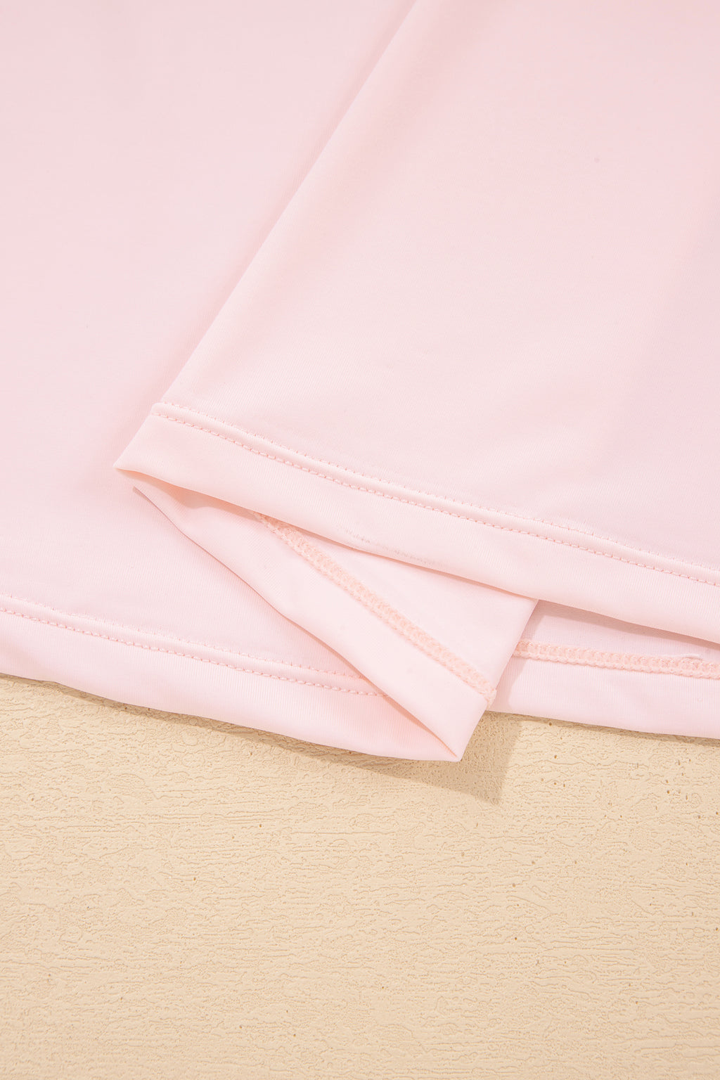 Pink Plus Size Built-in Shorts Sleeveless Dress With Short Two Piece Set