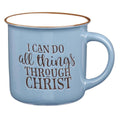 "I Can Do All Things Through Christ" Camp Mug