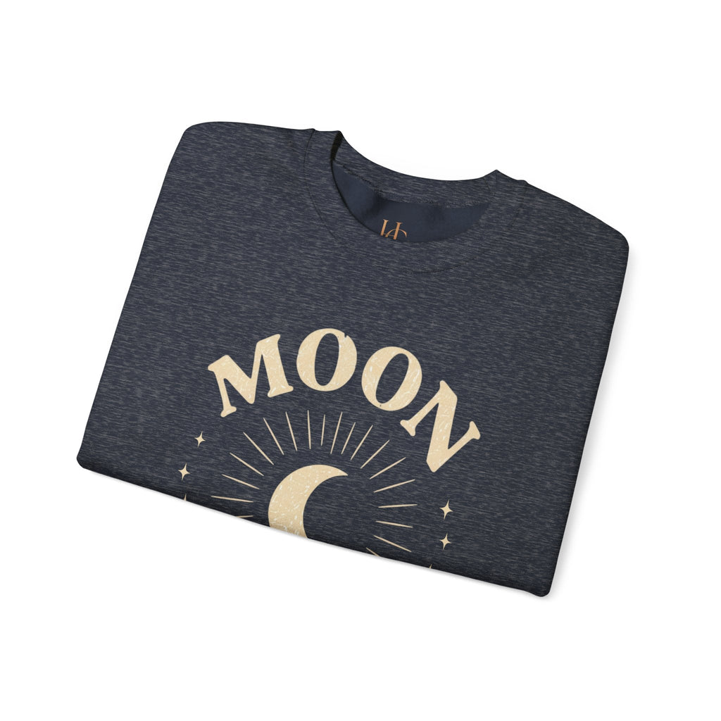 Moon Tribe Celestial Graphic Unisex Crewneck Sweatshirt