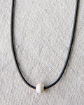 Pearl and Cord Necklace