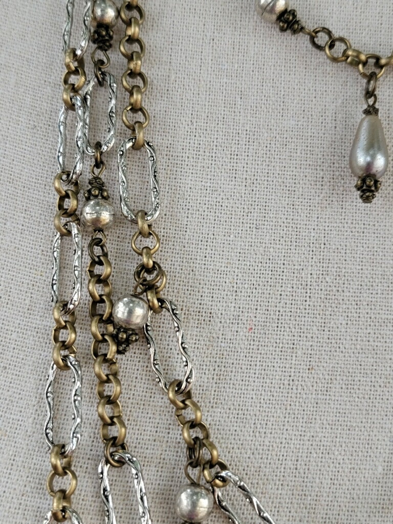 Multi Silver Necklace