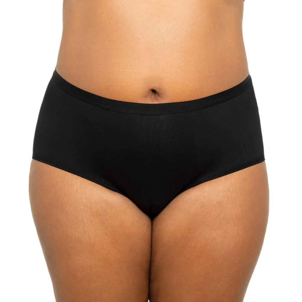 The Extra Coverage High Waisted Period. in Organic Cotton For Heavy Flows