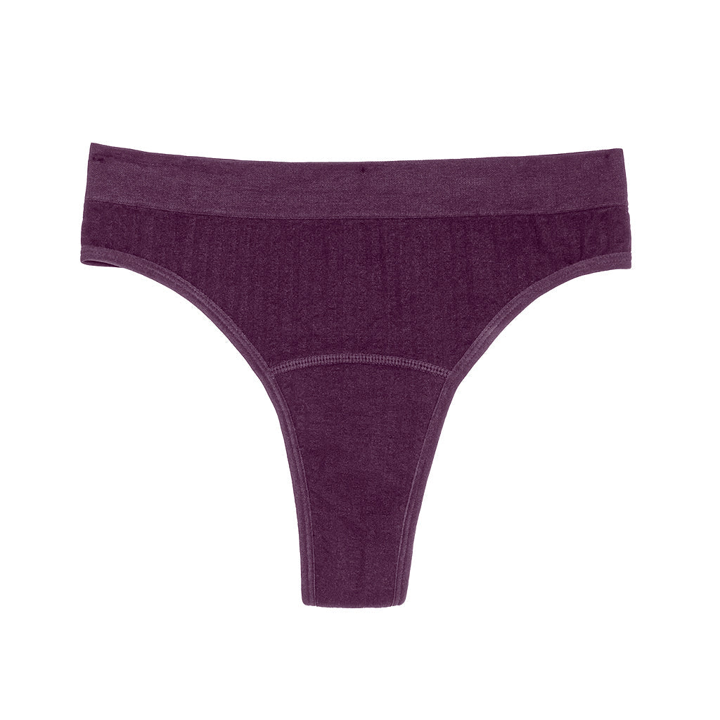 The Thong Period. in SportyStretch™ For Light Flows