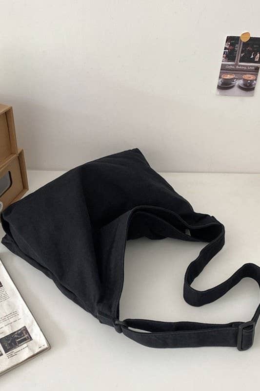 Canvas Crossbody Shoulder Bag