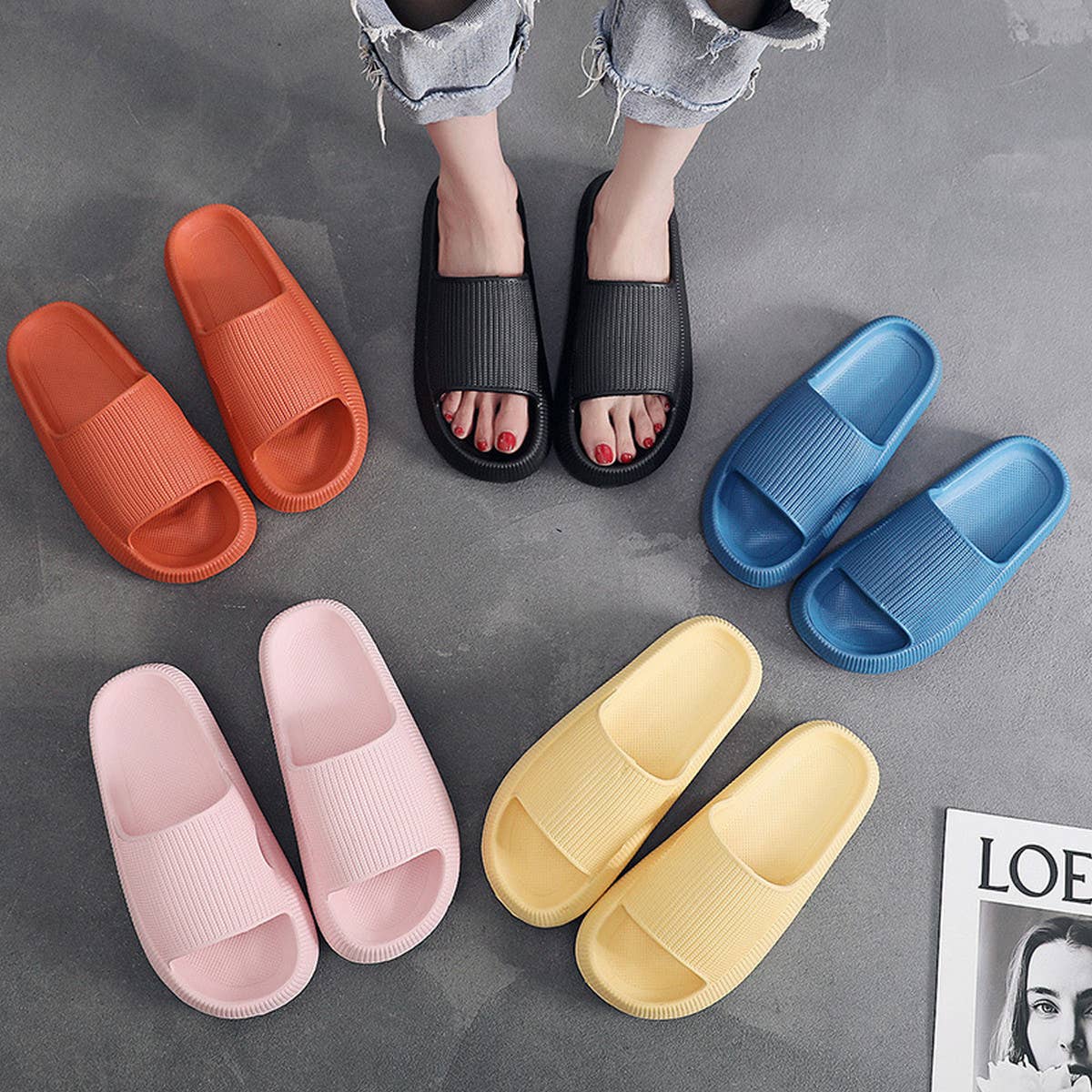 Soft Slide Sandals