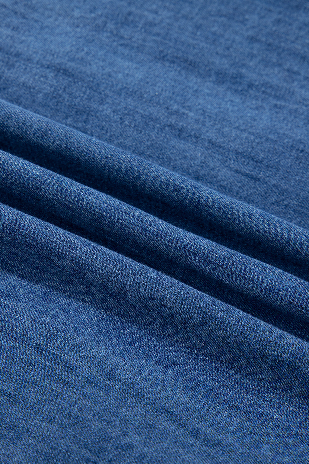 Sail Blue Western Pocket Denim Tunic Shirt