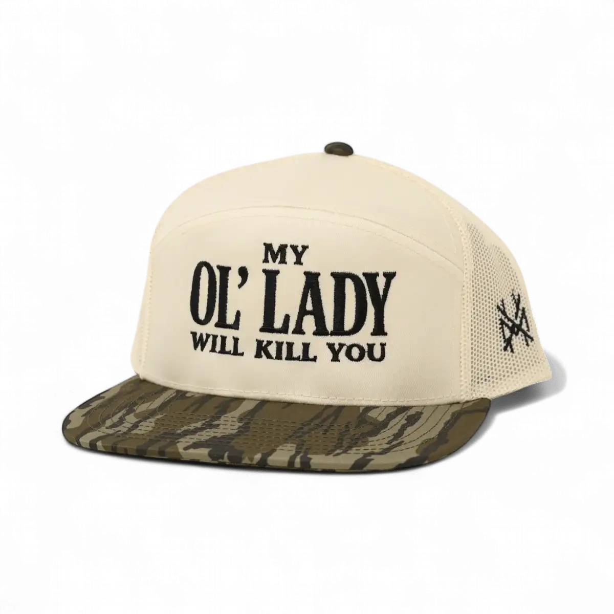 My Ol Lady Will Kill You Snapback Hat