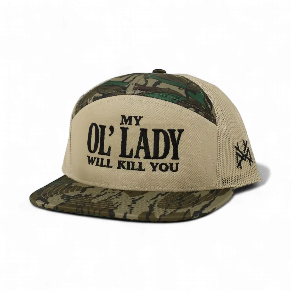 My Ol Lady Will Kill You Snapback Hat