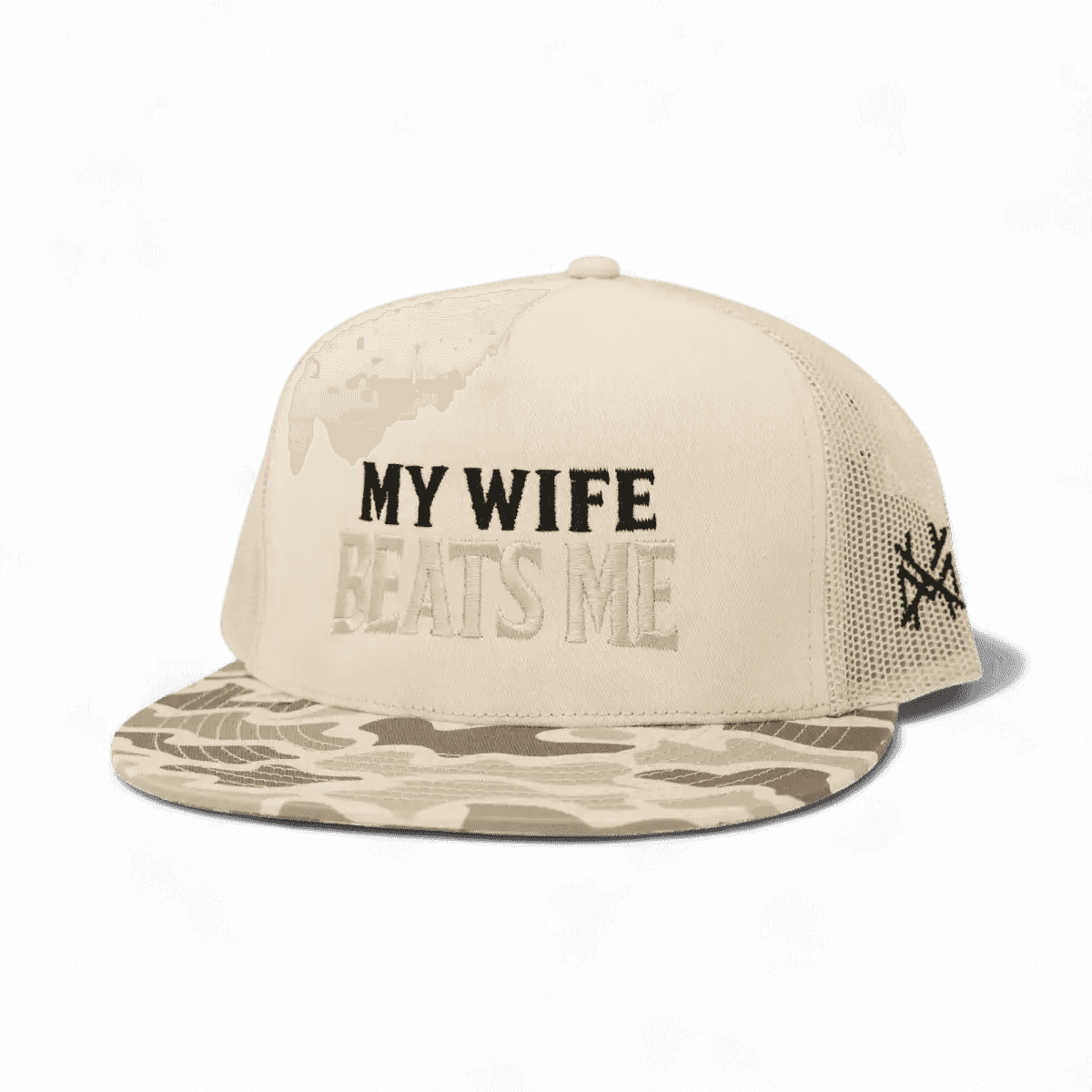 My Wife Beats Me Snapback Hat