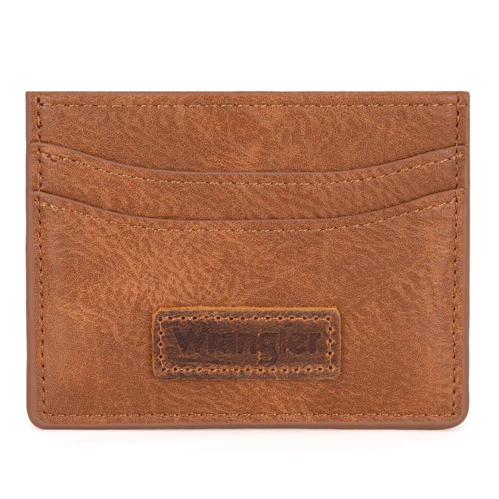 Wrangler Western 3-Piece Mini Crossbody Set — Saddle Color (Bag + Coin Wallet + Card Case)